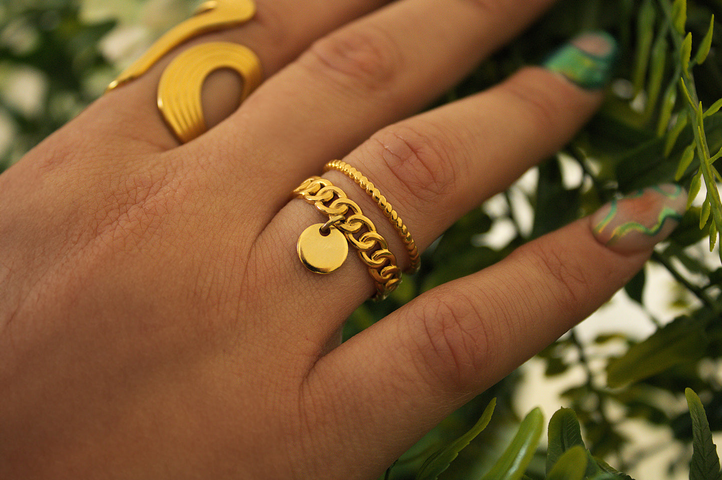 Bague Camélia
