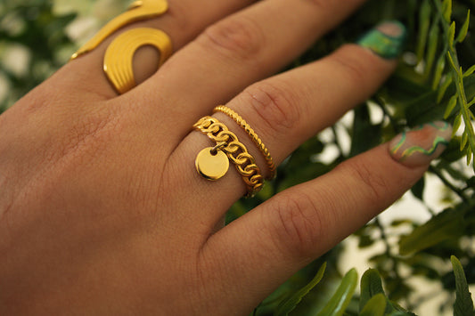 Bague Camélia